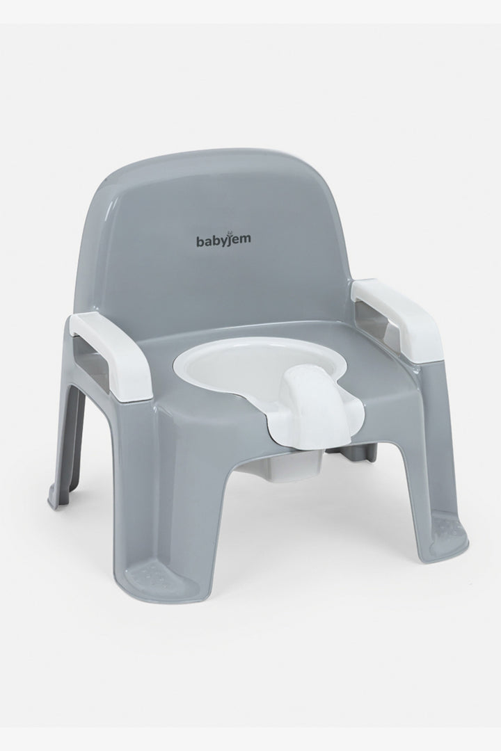 Babyjem Kolçaklı Çıkarılabilir Hazneli Kaymaz Tabanlı Güvenli ve Rahat Çocuk Lazımlık