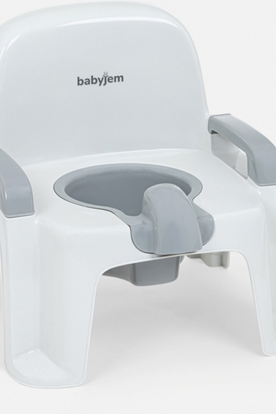 Babyjem Kolçaklı Çıkarılabilir Hazneli Kaymaz Tabanlı Güvenli ve Rahat Çocuk Lazımlık
