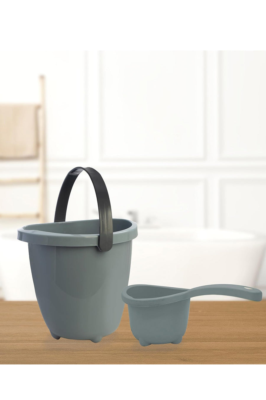 Ergonomik Tasarımlı Pembe Plastik Dayanıklı ve Hafif Banyo Maşrapa