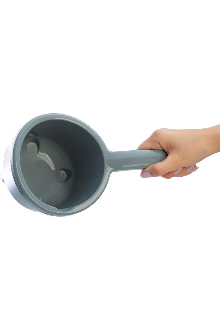 Ergonomik Tasarımlı Pembe Plastik Dayanıklı ve Hafif Banyo Maşrapa