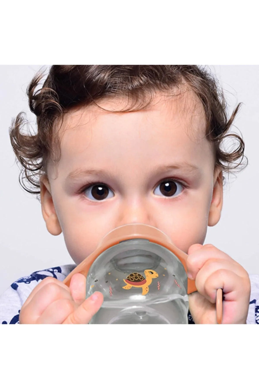 Babyjem Kulplu ve Kapaklı Akıtmaz BPA İçermez Yumuşak Uçlu Geçiş Bardağı Suluk