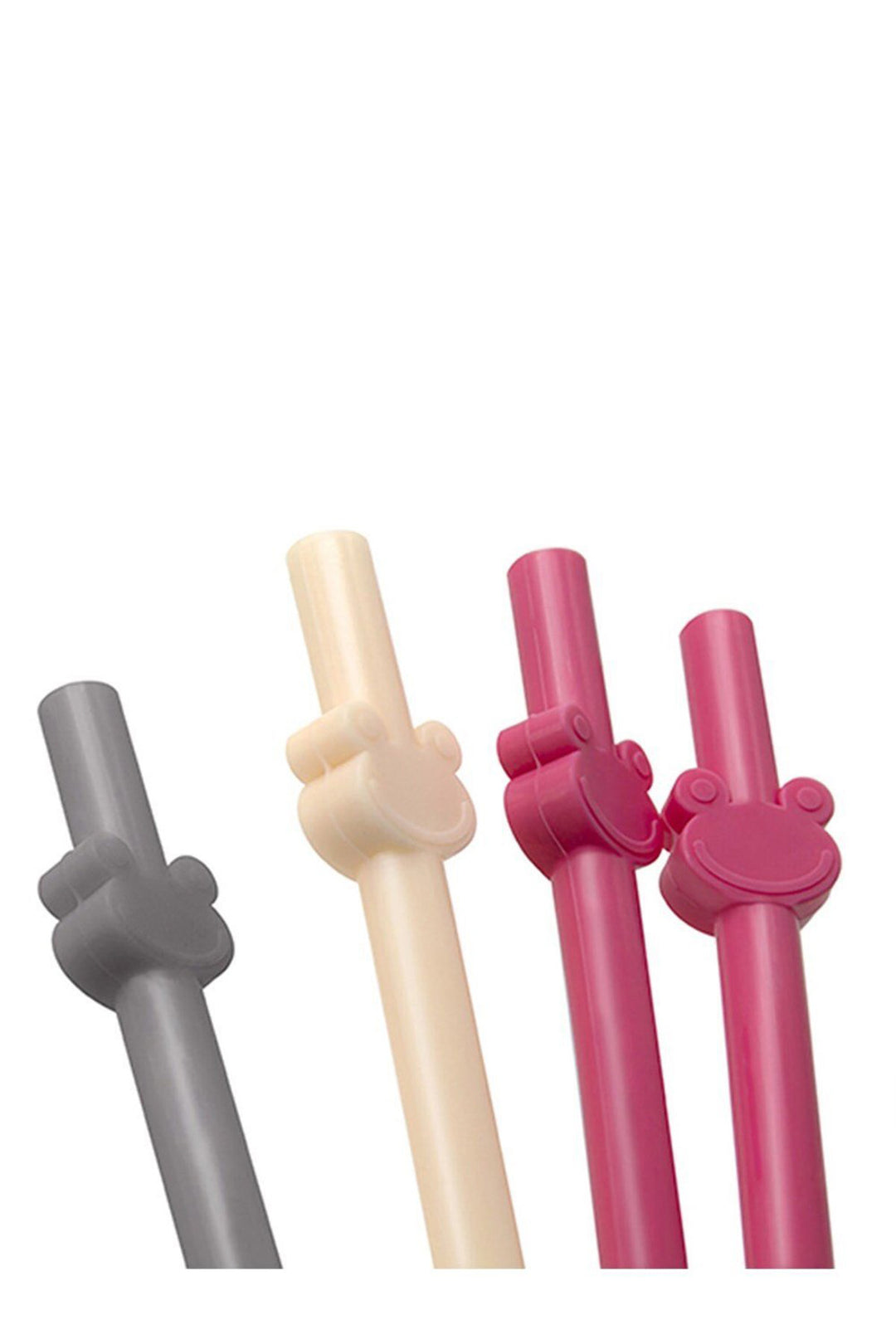 Babyjem Silikon Pipet 4lü Set Gıda Uyumlu Sağlıklı Renkli ve Dayanıklı  Aksesuar