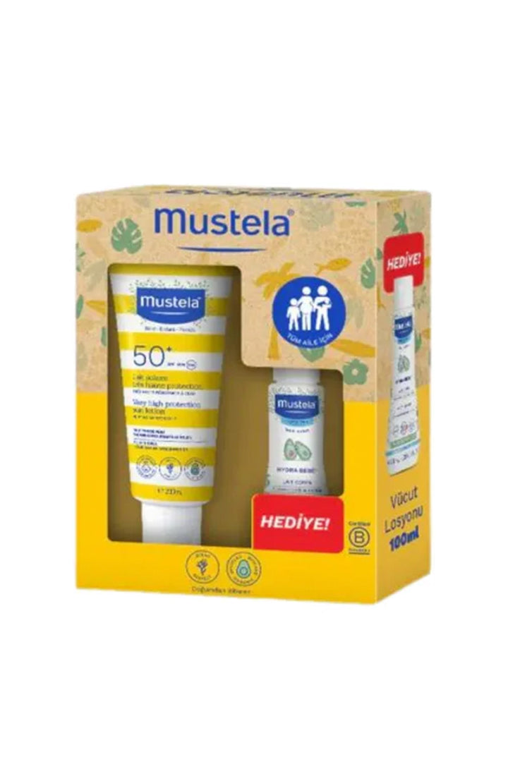 Mustela SPF 50+ Losyon 40 ml Yüksek Koruma Suya Dayanıklı Güneş Kremi