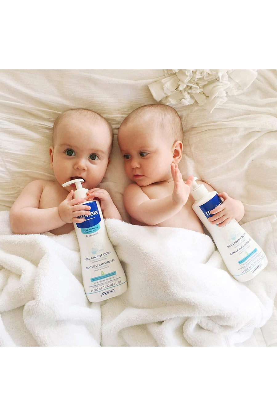 Mustela Gentle Cleansing Gel 500 ml Avokado Özlü Doğal İçerikli Yenidoğan Şampuan