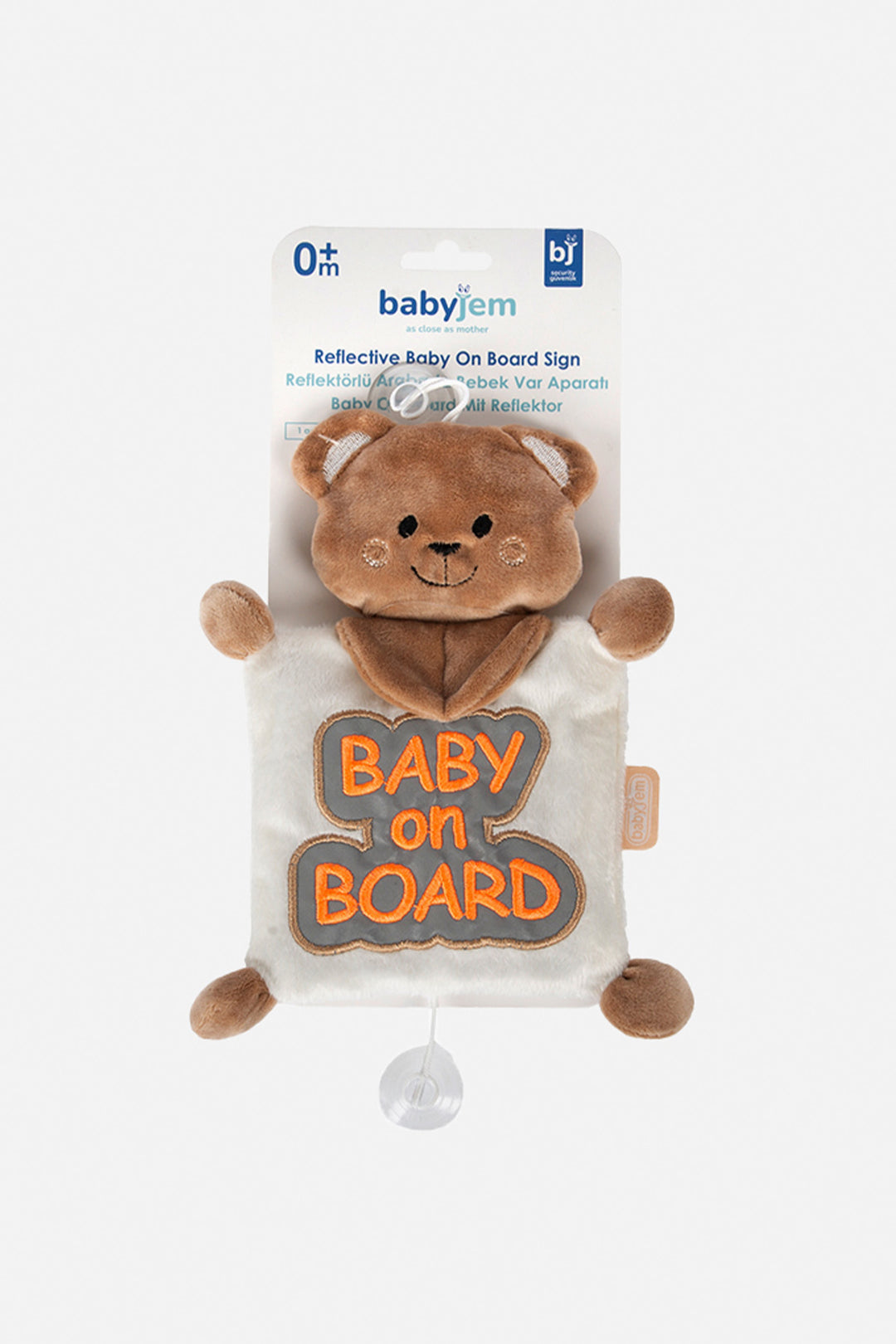 Babyjem Peluş Reflektörlü Araç İçi Uyarı Aksesuar