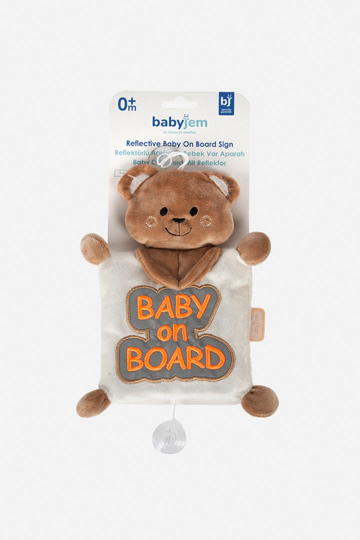Babyjem Peluş Reflektörlü Araç İçi Uyarı Aksesuar