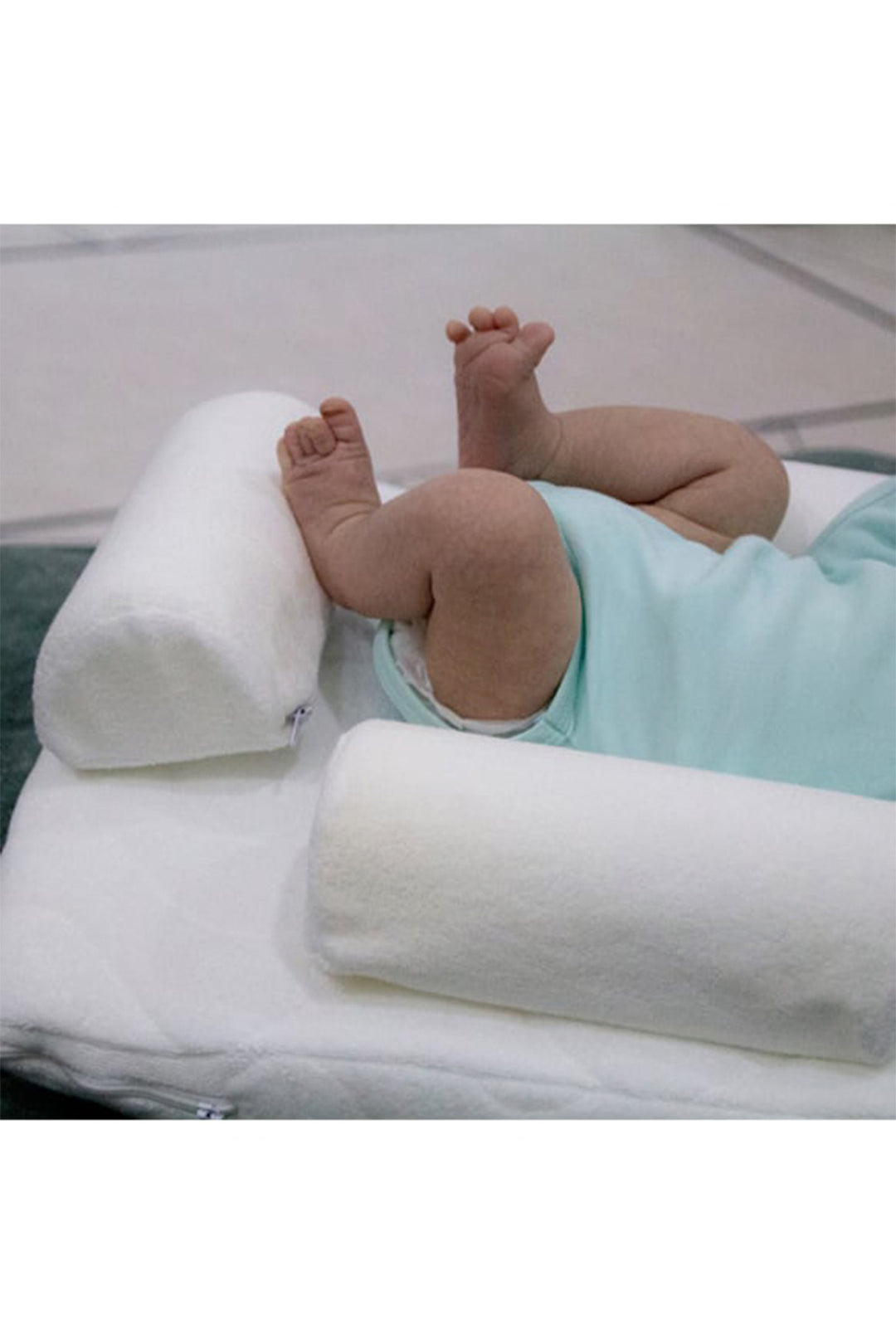 Babyjem Havlu Kumaşlı Bebek Alt Açma Minder Yastık