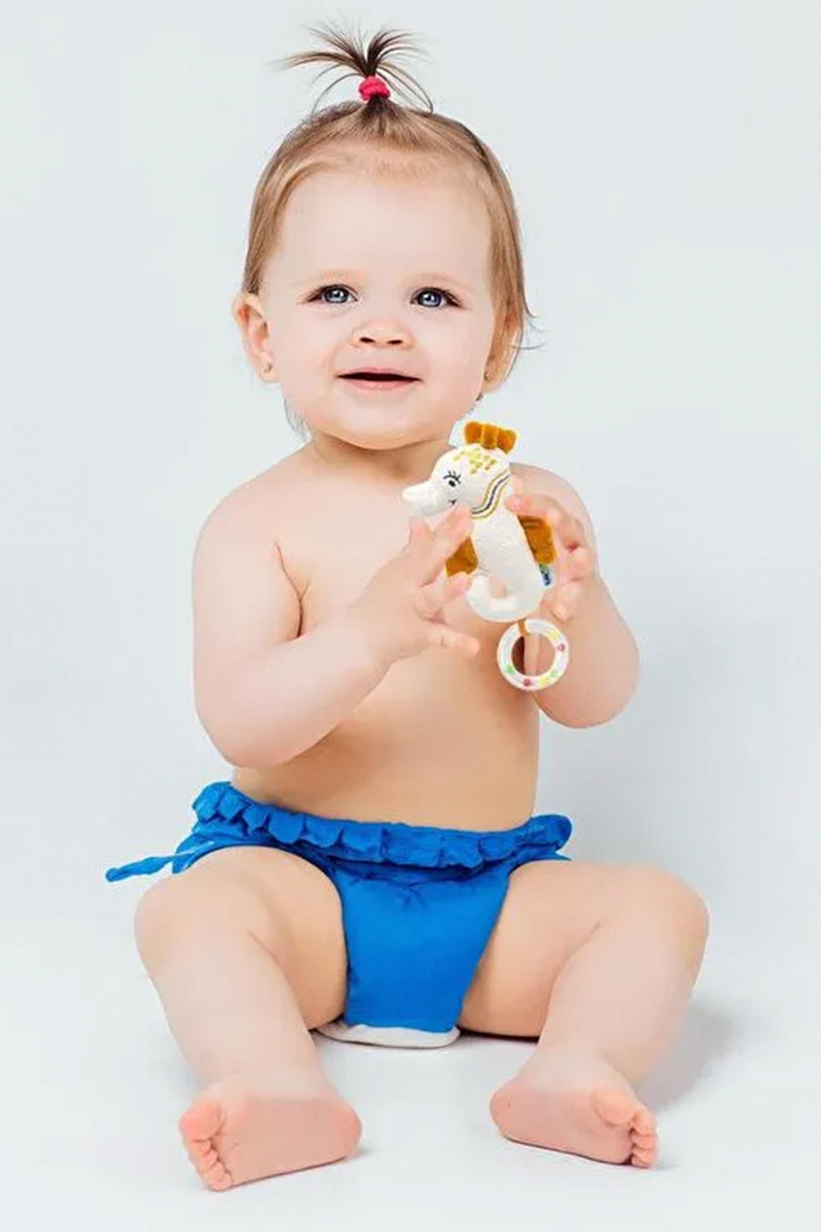 Babyjem Çıngıraklı Peluş 3 Ay Üzeri Denizatı Oyuncak