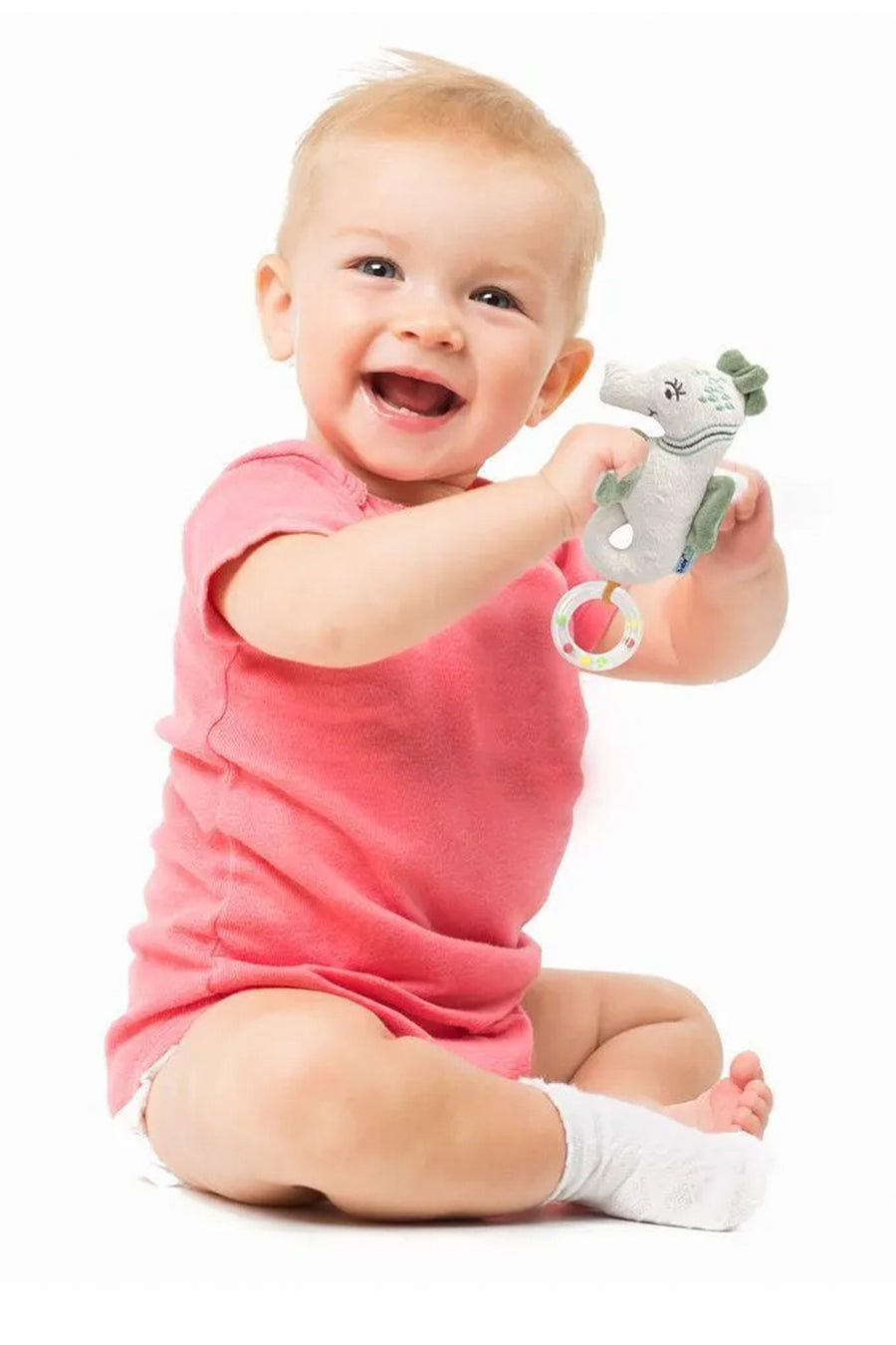 Babyjem Çıngıraklı Peluş 3 Ay Üzeri Denizatı Oyuncak