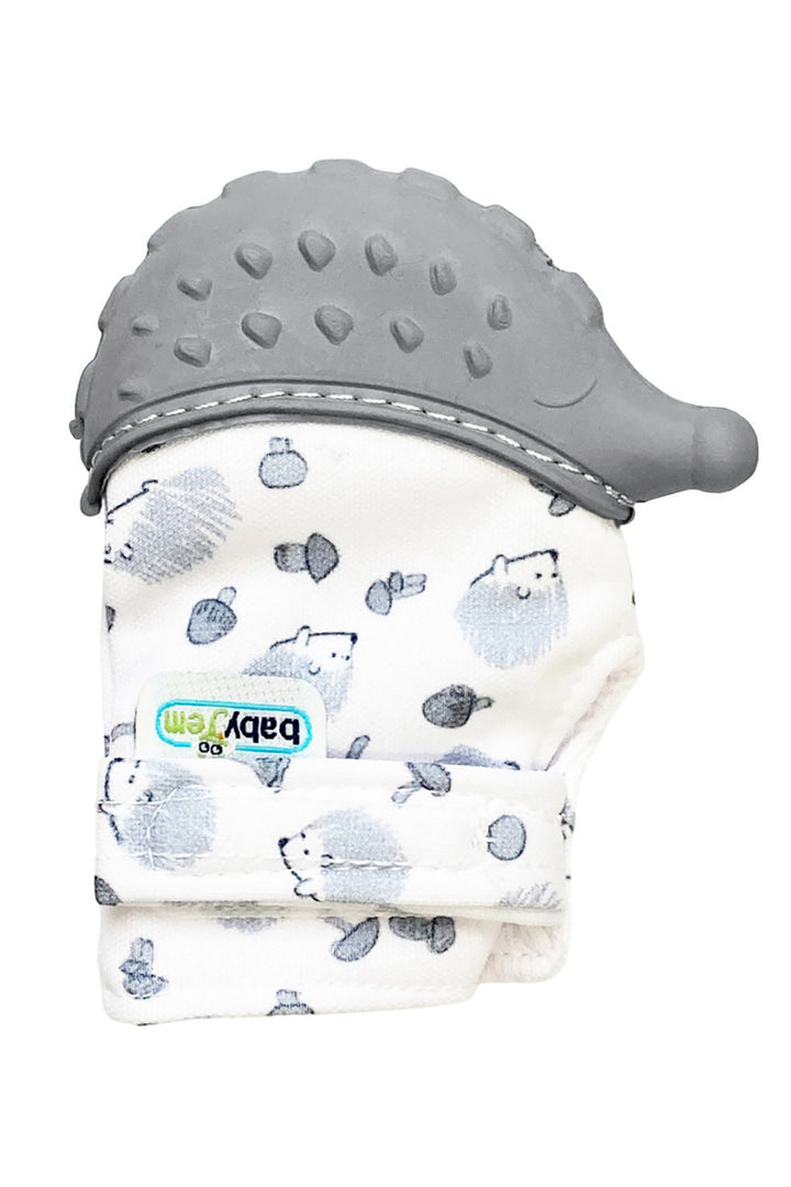 Babyjem Diş Kaşıyıcılı Eldiven Kirpi Desenli Aksesuar