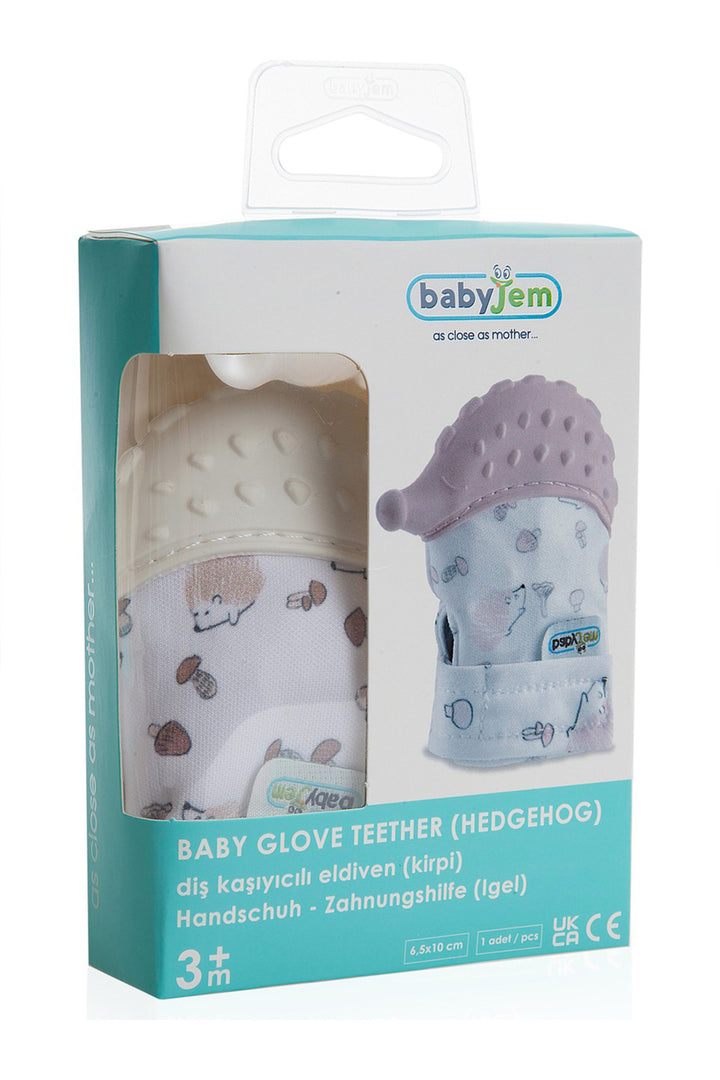 Babyjem Diş Kaşıyıcılı Eldiven Kirpi Desenli Aksesuar