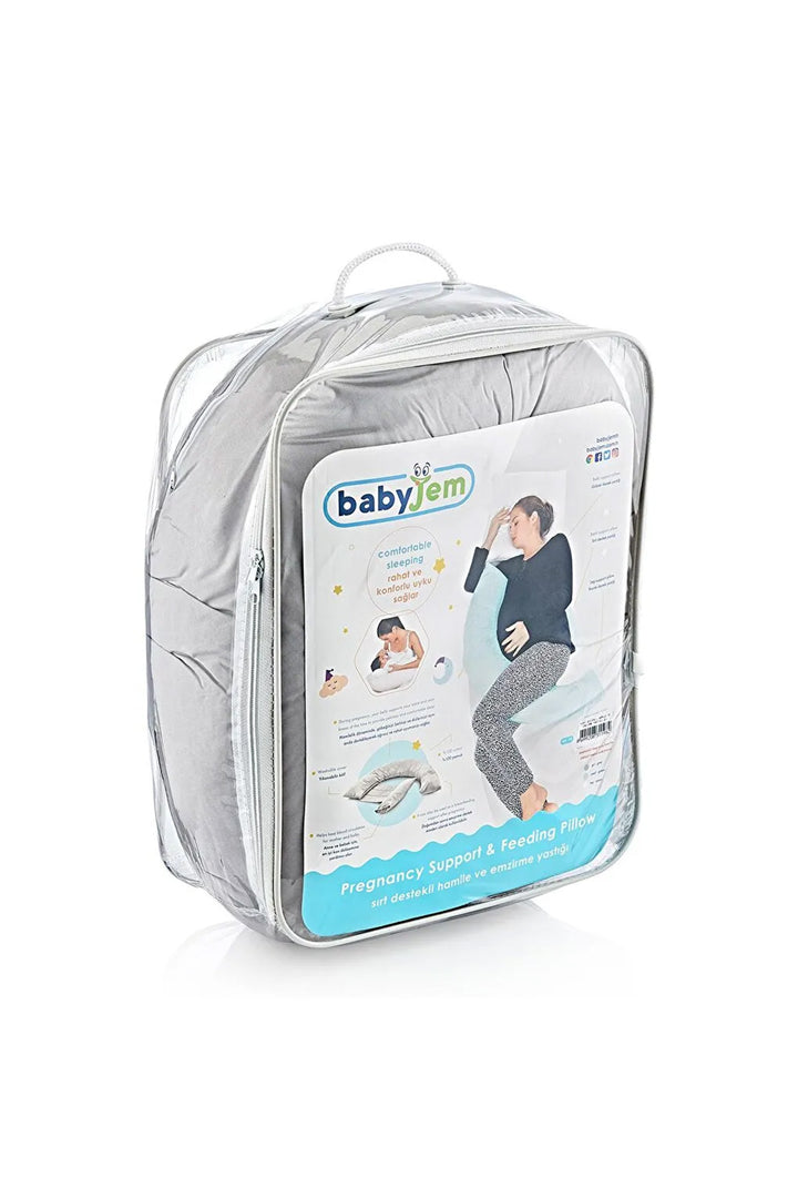 Babyjem Sırt Destekli Hamile ve Emzirme Yastık