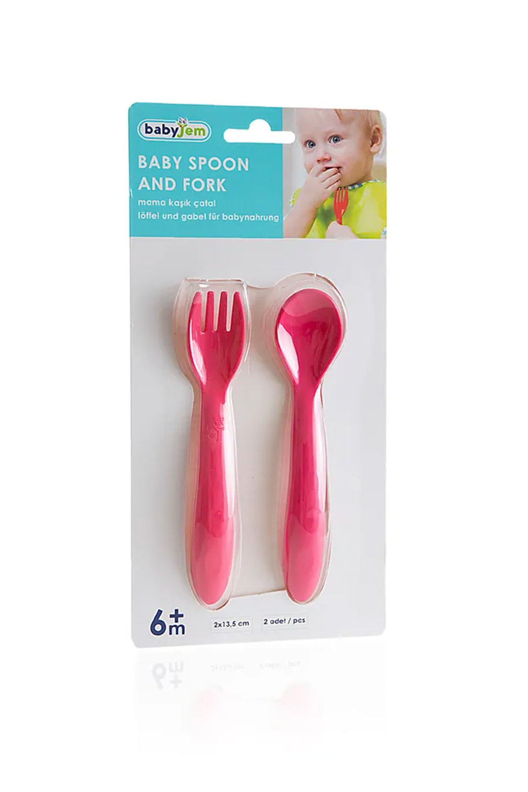 Babyjem 6 Ay ve Üzeri İçin Mama Seti Kaşık Çatal