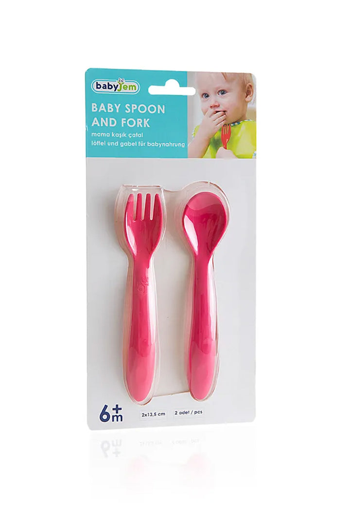 Babyjem 6 Ay ve Üzeri İçin Mama Seti Kaşık Çatal