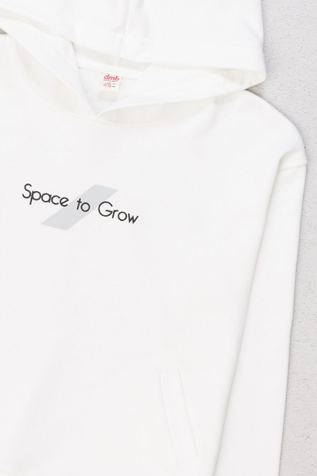 Erkek Çocuk Kapüşonlu Eşofman Takım Oversize Space To Grow Baskılı
