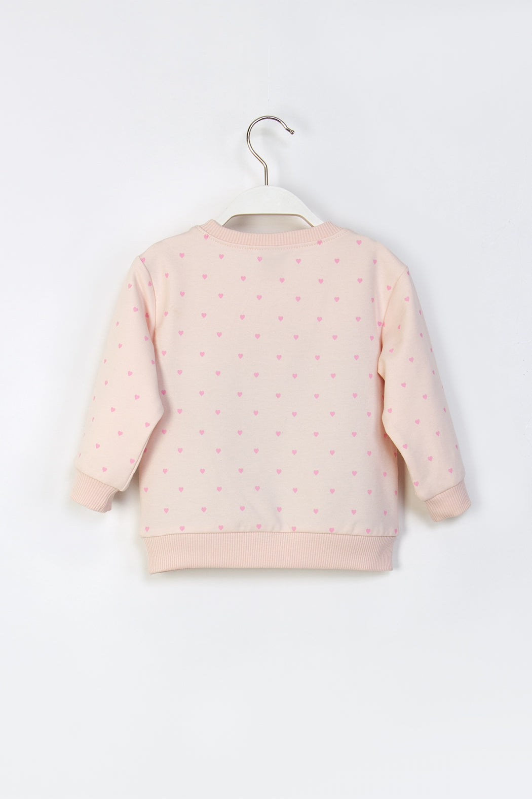 Kız Çocuk Kalp ve Kiraz Desenli Taytlı Takım