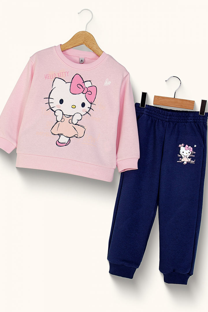 Kız Çocuk Hello Kitty Eşofman Takımı