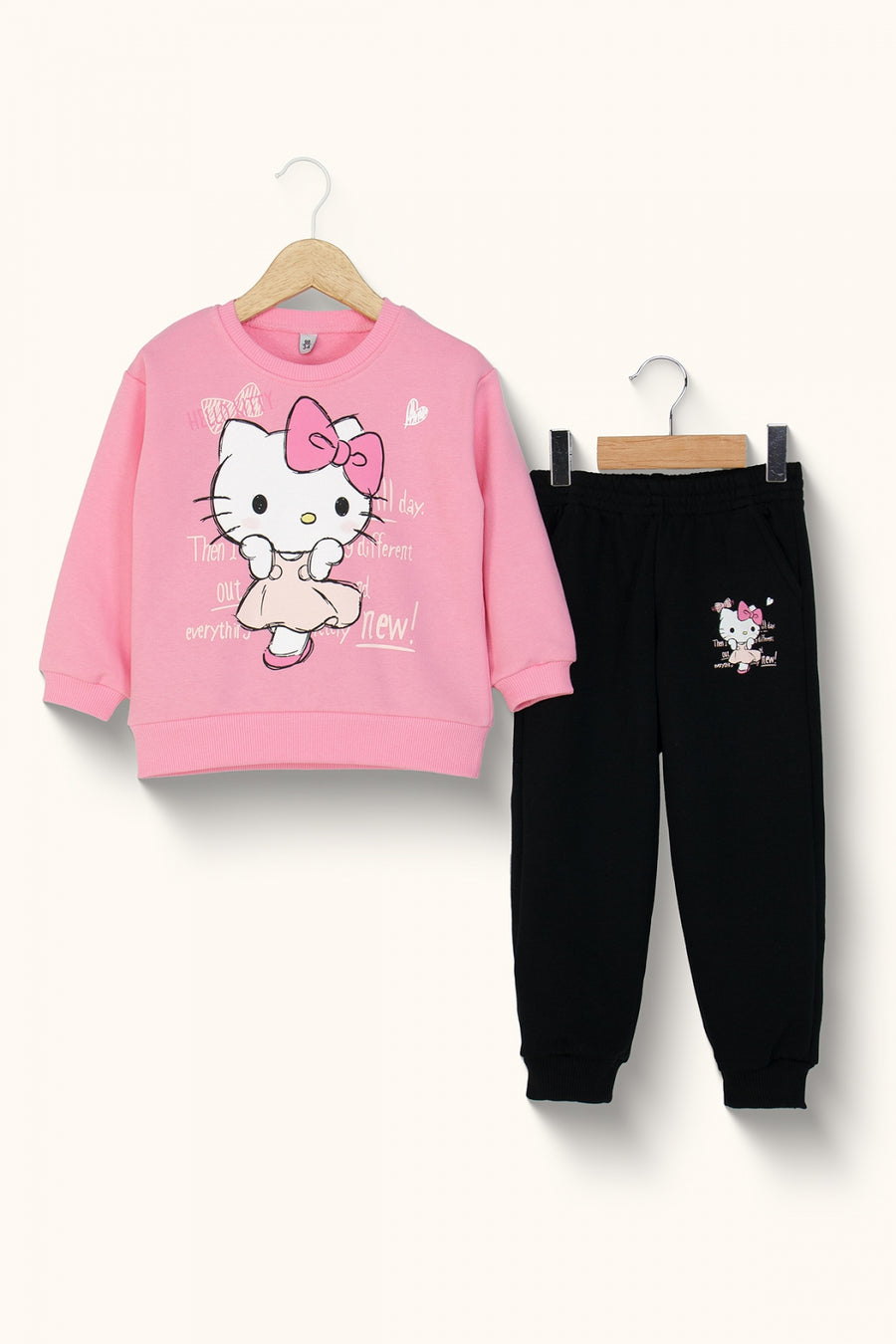 Kız Çocuk Hello Kitty Eşofman Takımı