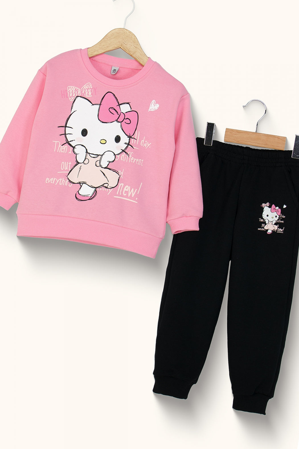 Kız Çocuk Hello Kitty Eşofman Takımı