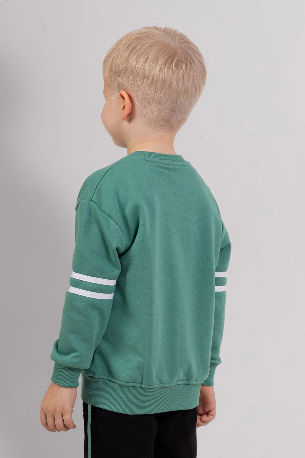 Erkek Çocuk Baskılı Alt-Üst Takım Yumuşak Pamuklu Rahat Eşofman Takımı