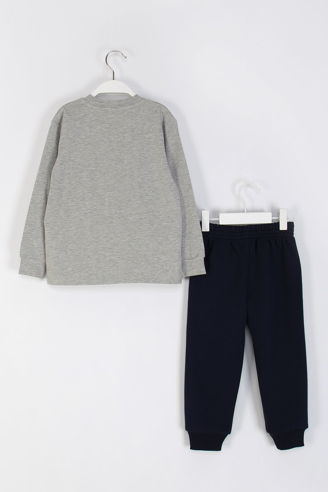 Erkek Çocuk Baskılı Alt-Üst Takım Yumuşak Pamuklu Beli Lastikli Eşofman Takımı