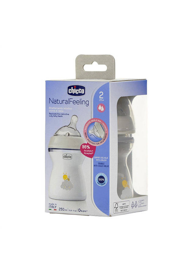 CHİCCO NATURALFEELING PP BİBERON 2 AY+ 250 ML