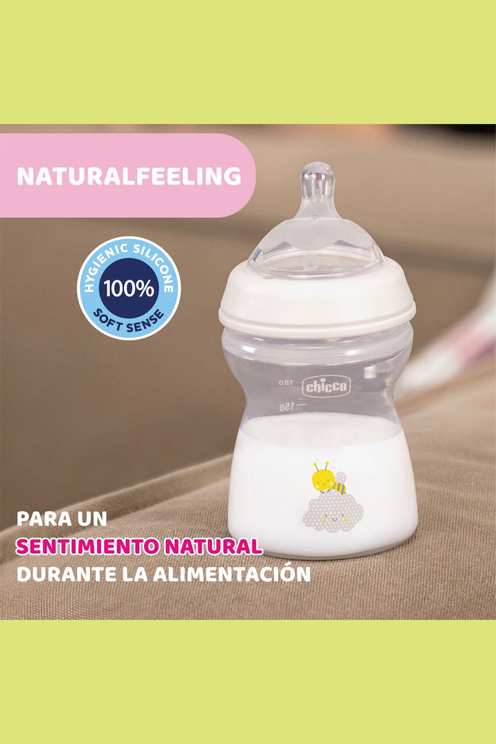 chicco NATURAL FEELING YENİDOĞAN BİBERON SETİ