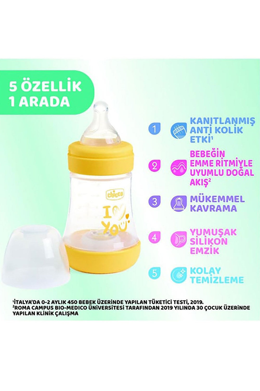 Chicco P5 Antikolik Biberon Pp 150 ml