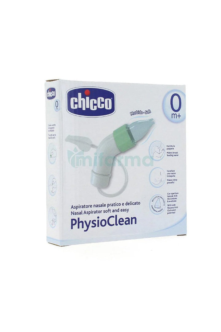 Chicco PhysioClean Yumuşak Uçlu Bebekler İçin Nazal Aspiratör 0 Ay+ Burun Aspiratörü