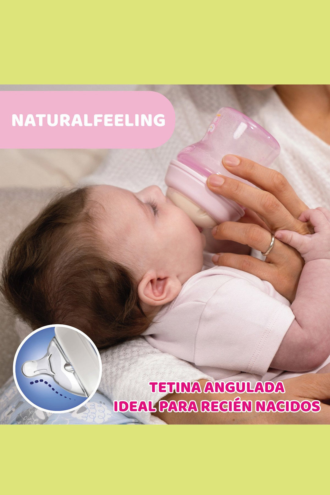 chicco NATURAL FEELING YENİDOĞAN BİBERON SETİ